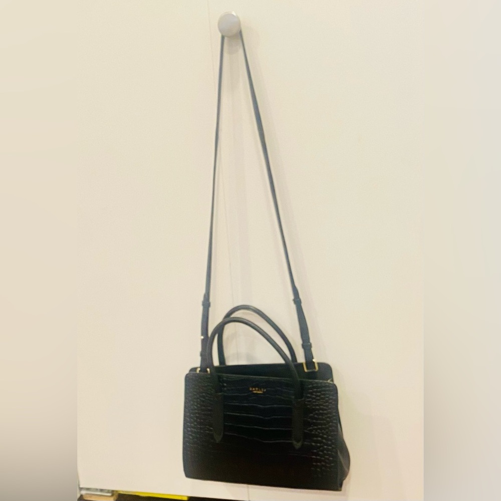 RADLEY LONDON Brand New Black Genuine Leather Crossbody Shoulder Bag - Picture 4 of 15